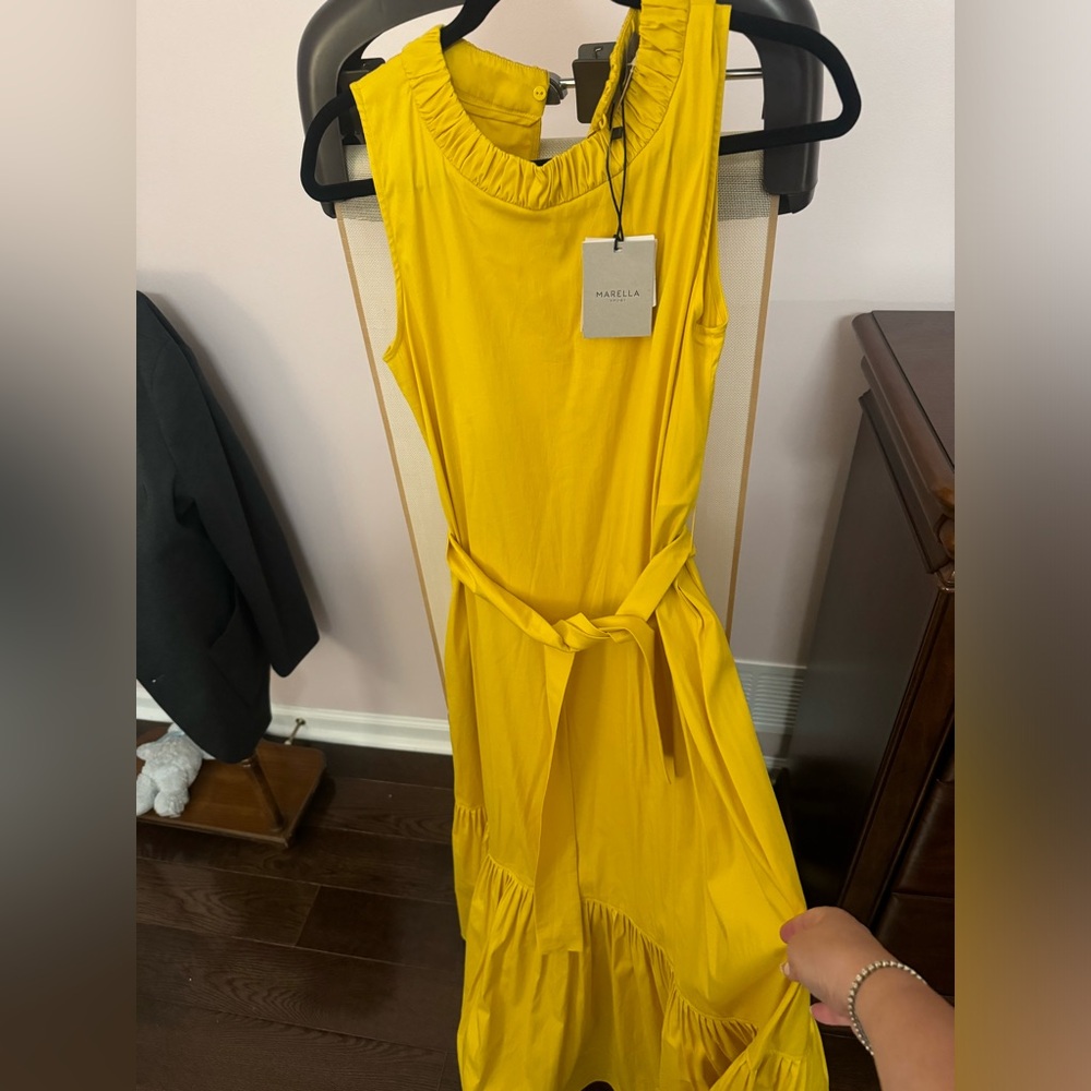 Maxi Yellow MARELLA Dress (Italy)
